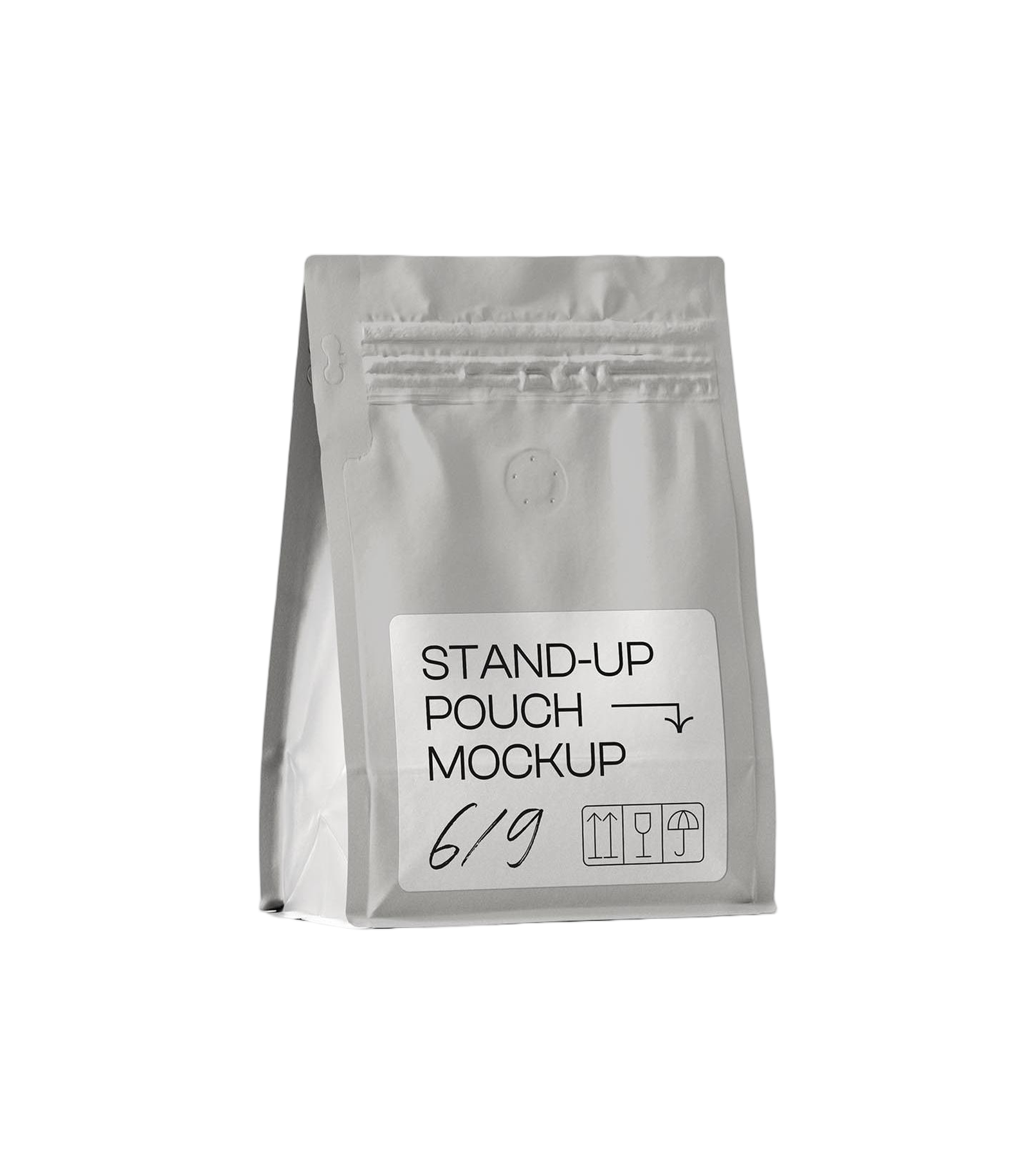 Flat bottom bag with valve Flat bottom bag with valve